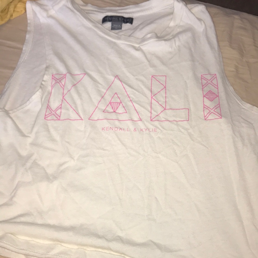 Kendall and kylie white top
